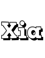 Xia snowing logo