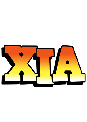 Xia sunset logo