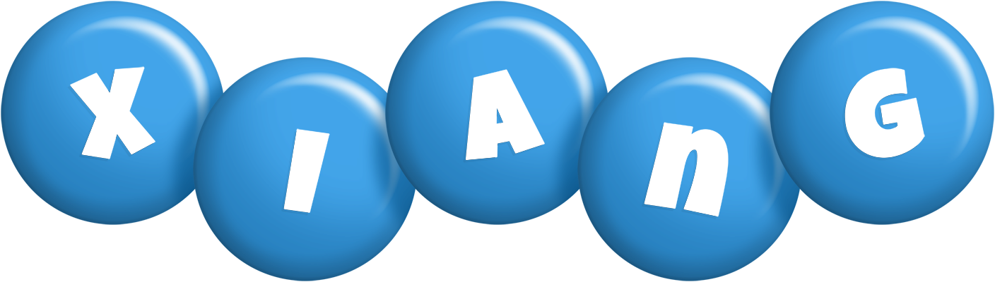 Xiang candy-blue logo