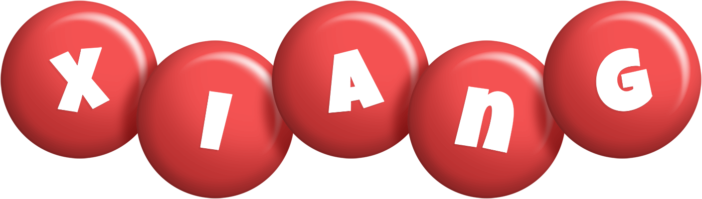 Xiang candy-red logo