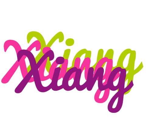 Xiang flowers logo