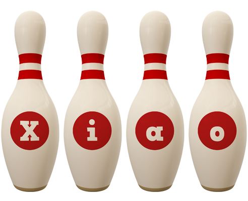 Xiao bowling-pin logo