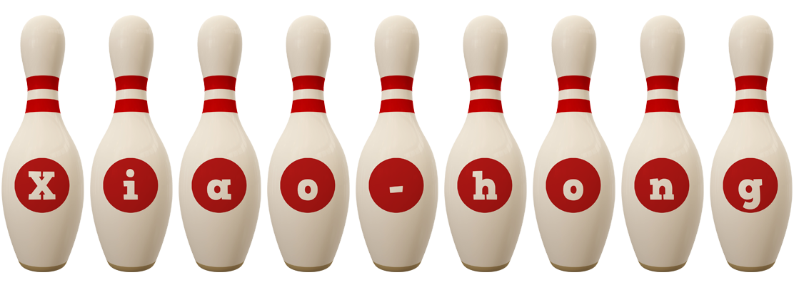 Xiao-hong bowling-pin logo