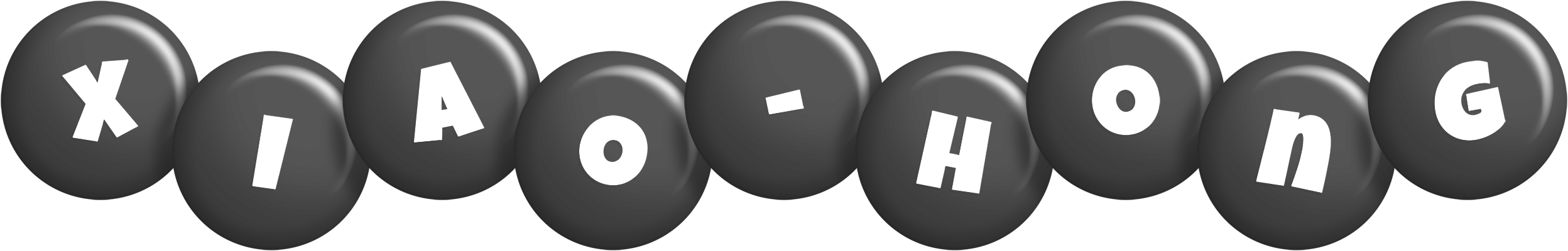 Xiao-hong candy-black logo