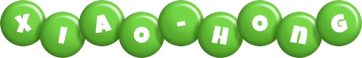 Xiao-hong candy-green logo