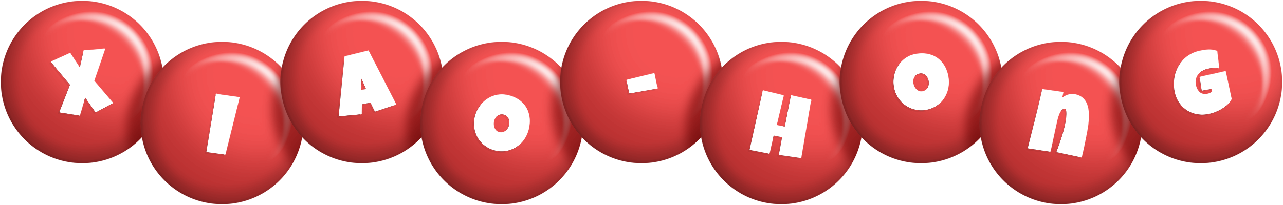 Xiao-hong candy-red logo