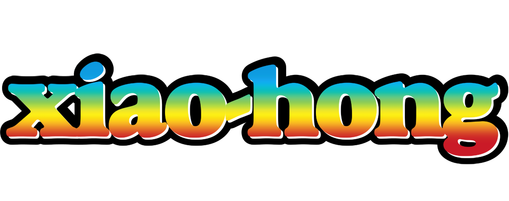 Xiao-hong color logo