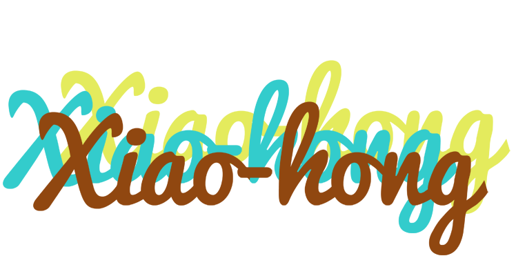 Xiao-hong cupcake logo