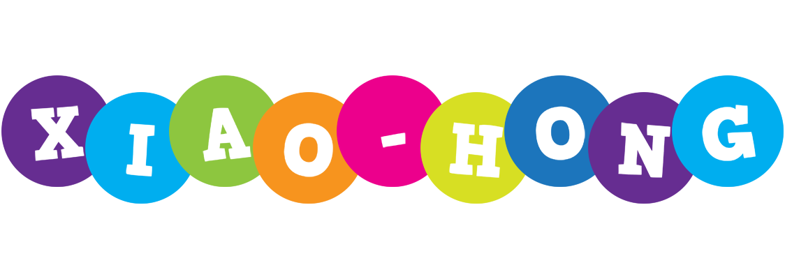 Xiao-hong happy logo