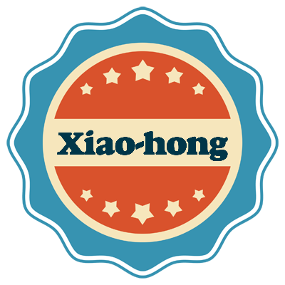 Xiao-hong labels logo
