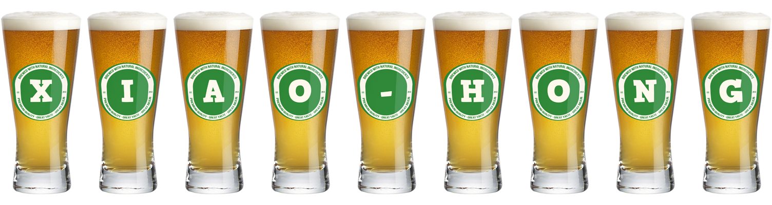 Xiao-hong lager logo