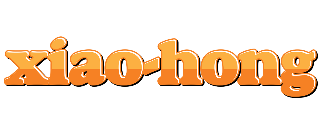 Xiao-hong orange logo