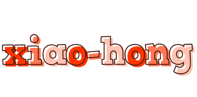Xiao-hong paint logo