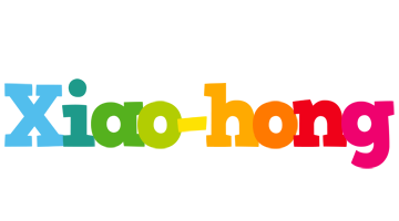 Xiao-hong rainbows logo