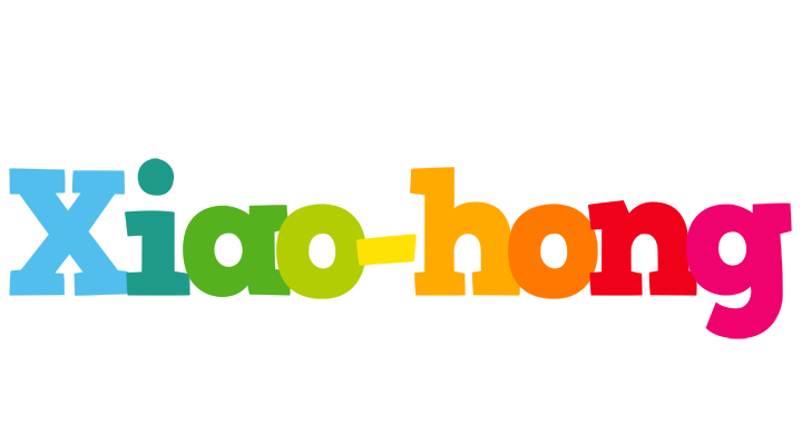 Xiao-hong rainbows logo