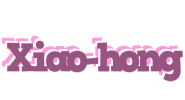 Xiao-hong relaxing logo