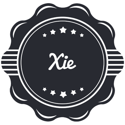 Xie badge logo