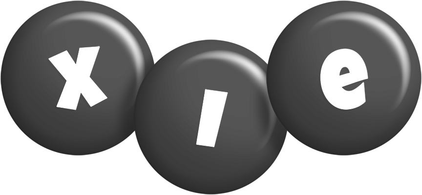 Xie candy-black logo