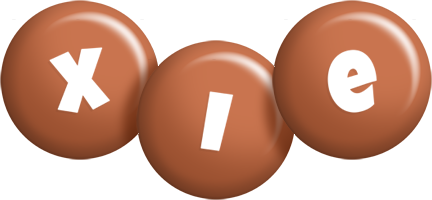 Xie candy-brown logo