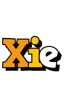 Xie cartoon logo