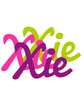 Xie flowers logo