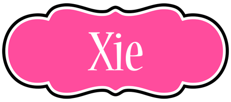 Xie invitation logo