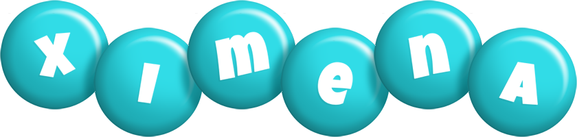 Ximena candy-azur logo