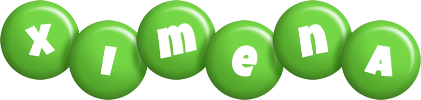 Ximena candy-green logo