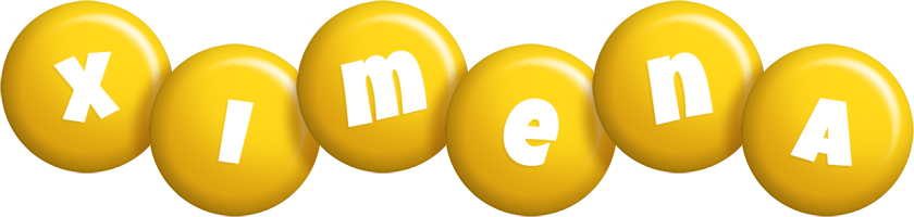 Ximena candy-yellow logo