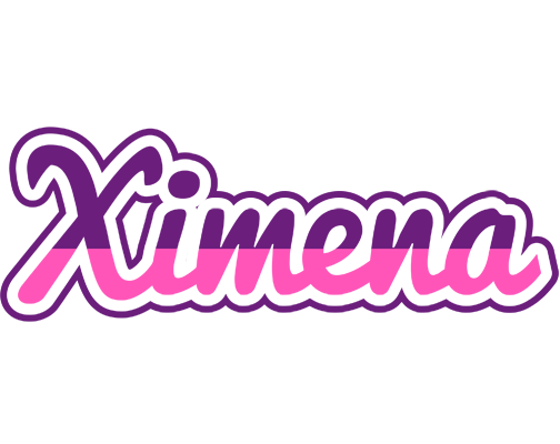 Ximena cheerful logo