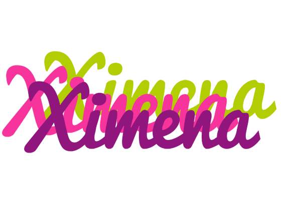 Ximena flowers logo