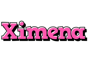 Ximena girlish logo