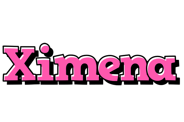 Ximena girlish logo