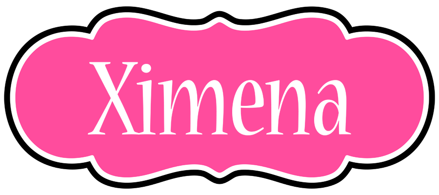Ximena invitation logo