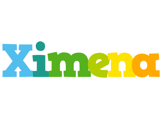 Ximena rainbows logo