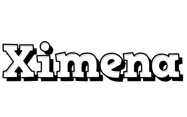 Ximena snowing logo