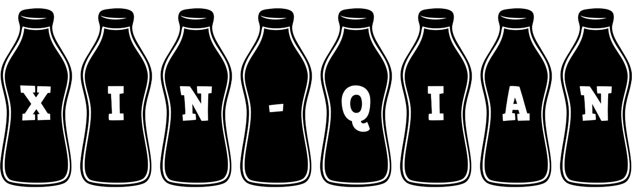 Xin-Qian bottle logo