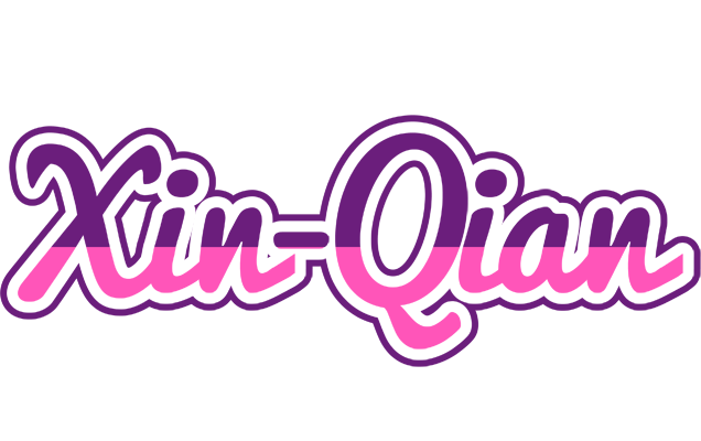Xin-Qian cheerful logo