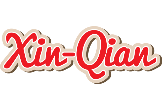 Xin-Qian chocolate logo