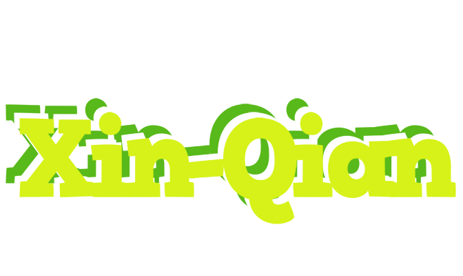 Xin-Qian citrus logo