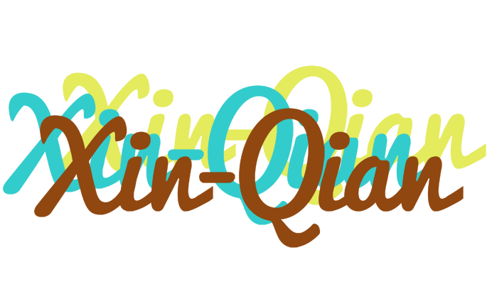 Xin-Qian cupcake logo
