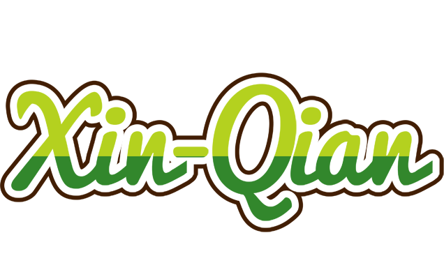 Xin-Qian golfing logo
