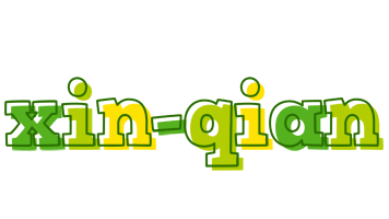 Xin-Qian juice logo