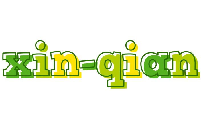 Xin-Qian juice logo