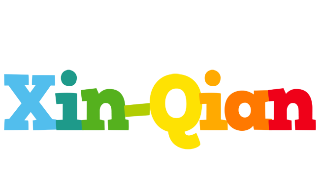 Xin-Qian rainbows logo