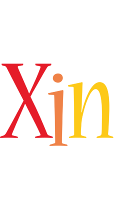 Xin birthday logo
