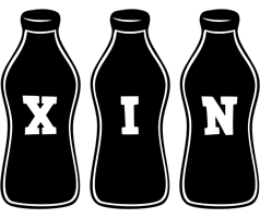 Xin bottle logo