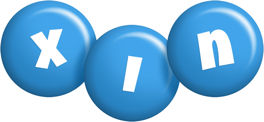 Xin candy-blue logo