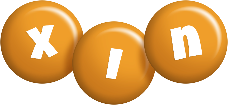 Xin candy-orange logo