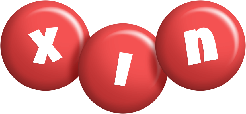 Xin candy-red logo